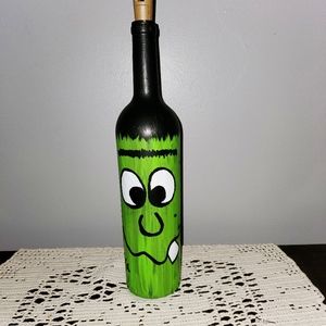 Frankenstein light up bottle